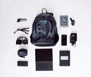 Burnt Donut Tech Backpacks